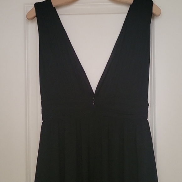 Lulus NWOT Heavenly Hues Black Maxi Dress Size L - Picture 7 of 11